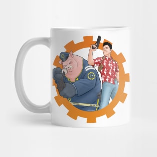 Flash and Porky Mug